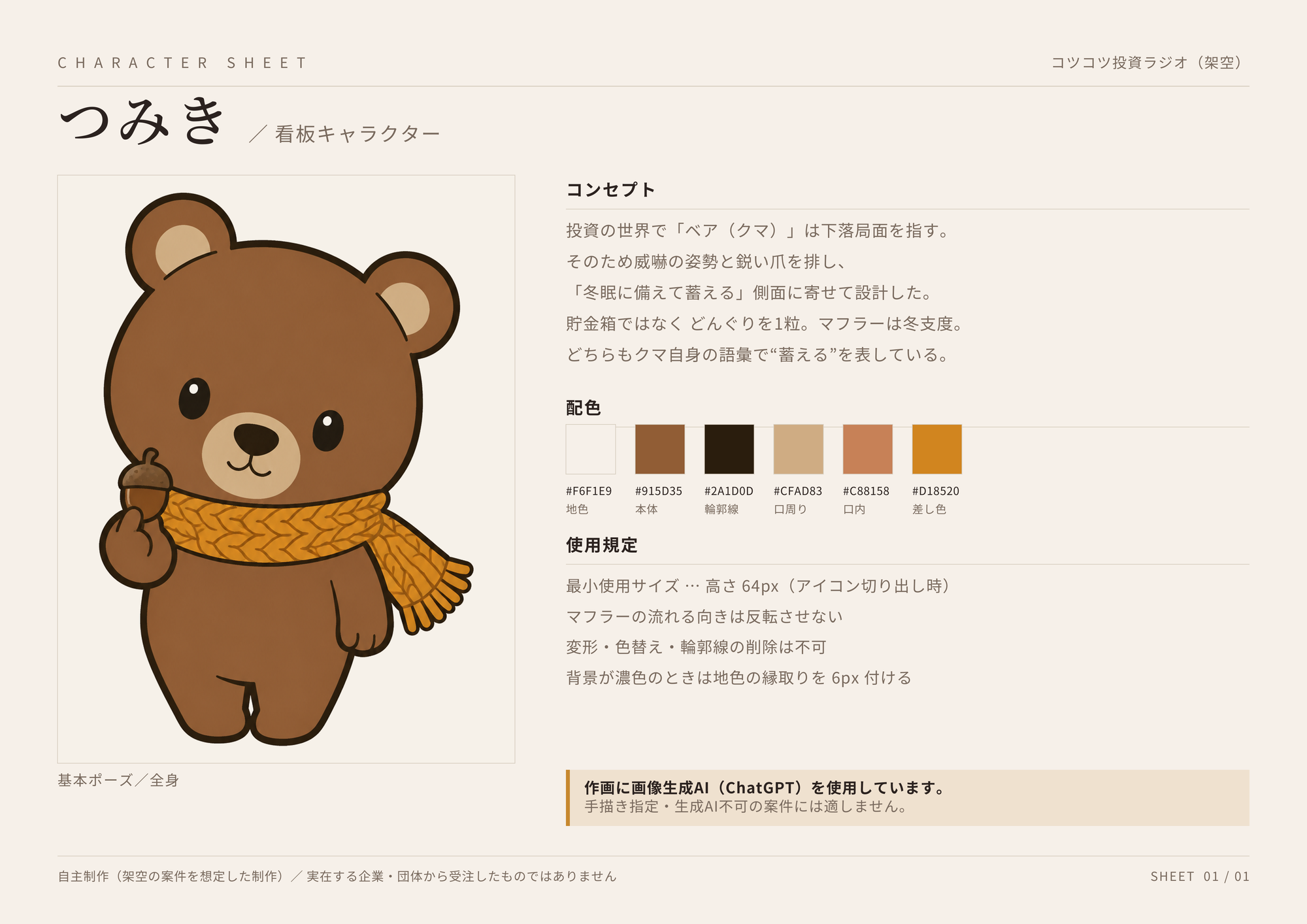 キャラクター設定シート
